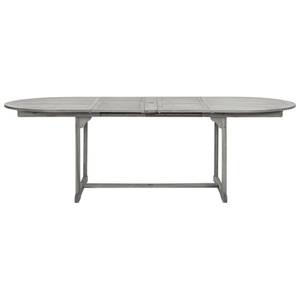 Table de jardin 3012961 Gris - Bois massif - Bois/Imitation - 240 x 75 x 240 cm