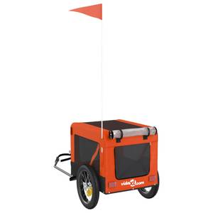 Remorque vélo pour chien 3028772-1 Orange - 120 x 53 x 55 cm