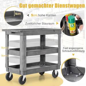 Werkstatt-Rollwagen FX57927SD Grau - Kunststoff - 44 x 77 x 86 cm