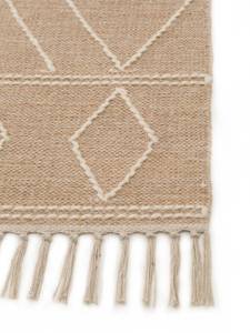 Tapis en coton Sydney Beige - 160 x 230 cm