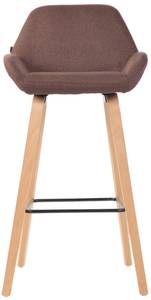 Tabouret de bar Newnan Marron - Chêne clair