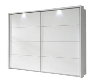 Schwebetürenschrank Sophie 3V-5 Weiß - Holzwerkstoff - 281 x 215 x 68 cm