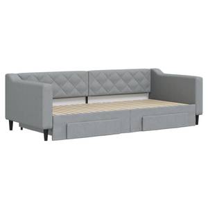 Lit de jour avec Lit gigogne 3030076-6 Gris lumineux