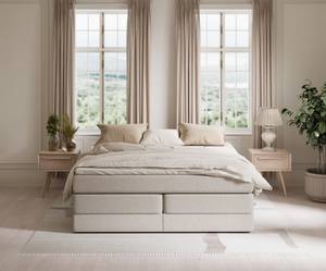 Boxspringbett Oak Beige - Breite: 200 cm