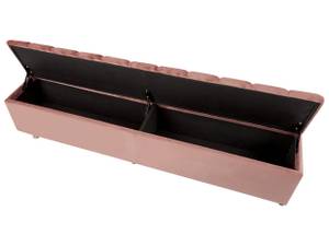 Doppelbett NOYERS Pink - Breite: 190 cm