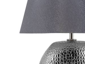 Lampe de table ARGUN Noir - Gris - Argenté - Céramique - 30 x 42 x 30 cm