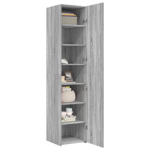 Highboard DE9303 Grau - Holzwerkstoff - 43 x 185 x 40 cm