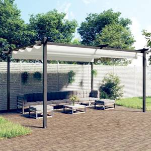 Gartenpavillon 3012227 Creme - Tiefe: 400 cm