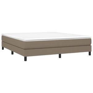 Cadre de lit 3016024-4 Noir - Taupe - Largeur : 180 cm