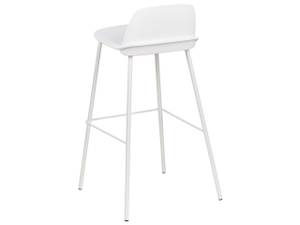 Tabouret de bar MORA Blanc