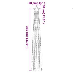 Éclairage du sapin de Noël 3030566 Bleu