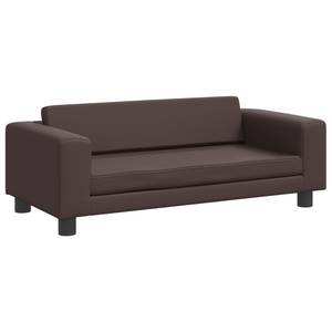 Hundebett 3032833 Braun - Kunstleder - Holzart/Dekor - 100 x 30 x 50 cm