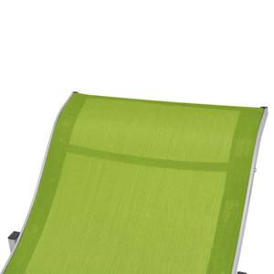 Chaise longue 3000007 (lot de 2) Vert - Métal - 60 x 62 x 159 cm