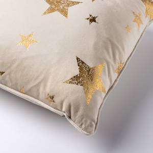 Dekokissen Stars Weiß - Textil - 45 x 15 x 45 cm