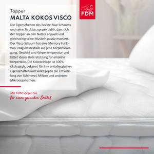 TOPPER Malta Kokos Visco 7 Breite: 140 cm