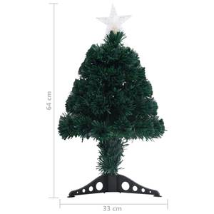 künstlicher Weihnachtsbaum Grün - Metall - 33 x 64 x 33 cm