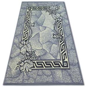 Tapis Bcf Base 3915 Duo Gris Gris - Matière plastique - Textile - 185 x 1 x 270 cm