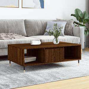 Couchtisch D850 Eiche Schwarzbraun Dekor