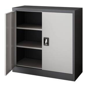 Armoire de bureau Molise Gris - 90 x 40 cm