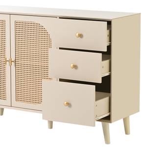 Sideboard Natur Ⅲ Beige - Holzwerkstoff - 40 x 83 x 120 cm