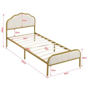 Metallbett Liam Breite: 94 cm