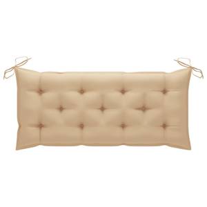 Auflage für Hollywoodschaukel Beige - Tiefe: 120 cm