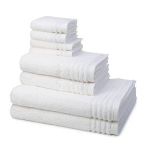 Supersoft Handtuch-Set (8er-Set) Weiß