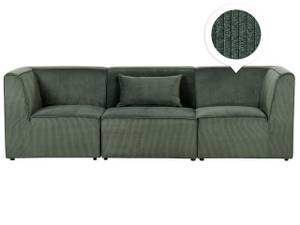 Modulsofa LEMVIG 3-tlg Dunkelgrün - Grün - 250 x 83 cm