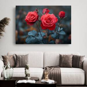 Bild Rose Blumen I 40 x 30 x 40 cm