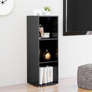 TV-Schrank 3009516 Hochglanz Grau - Breite: 107 cm