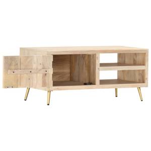 Couchtisch D718 Braun - Massivholz - 45 x 40 x 90 cm