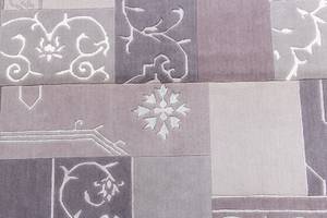 Teppich Darya CLI Violett - Textil - 137 x 1 x 206 cm