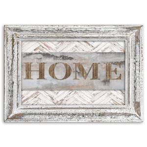 Wandbilder Home Vintage Retro Beige 90 x 60 cm