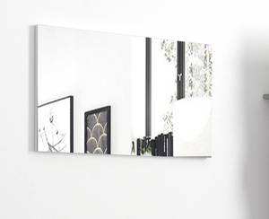 Spiegel Rocco Grau - Holzwerkstoff - 2 x 60 x 80 cm
