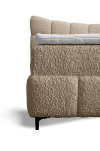 Boxspringbett Blosom Beige - Breite: 238 cm