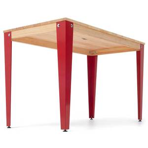 Console Lunds 39x110  Rouge-Naturel Rouge