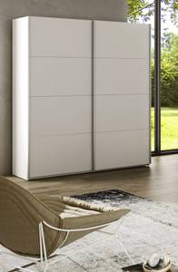 Kleiderschrank 2 Türen Ponce Weiß - Holzwerkstoff - 150 x 200 x 60 cm
