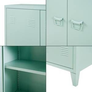 Casier de bureau métallique Oripää Vert clair - 75 x 110 cm