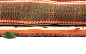 Teppich Jajim XXXII Rot - Textil - 145 x 1 x 191 cm