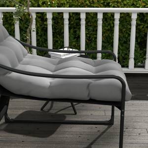 Gartensessel 84G-398V00GY Grau - Textil - 110 x 88 x 62 cm