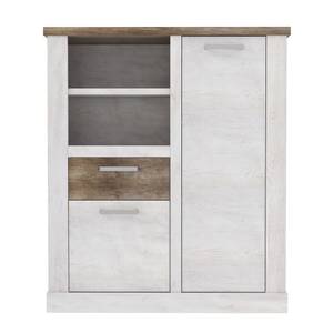 Highboard Durio 3 Braun - Holzwerkstoff - 110 x 128 x 41 cm