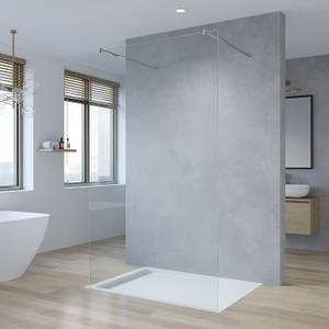 Walk in Dusche Sicherheitsglas Duschwand Breite: 108 cm