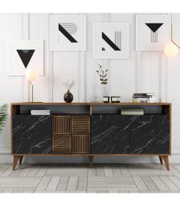 Sideboard Milan Schwarz