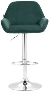 Tabouret de bar Braga Lot de 2 Vert foncé