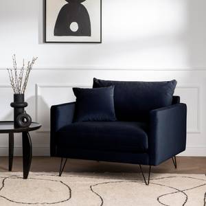 Fauteuil design Villabon Bleu marine