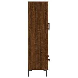 Highboard DE2729 Eiche Schwarzbraun Dekor