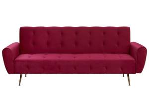 3-Sitzer Sofa SELNES Burgunderrot - Rot