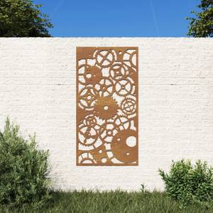 Décoration murale de jardin 824492 Marron - Métal - 55 x 1 x 105 cm