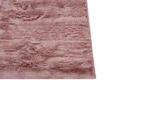 Tapis à poil long MIRPUR Rose foncé - 80 x 150 cm