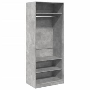 Kleiderschrank 298537-1 Beton Dekor - Breite: 80 cm